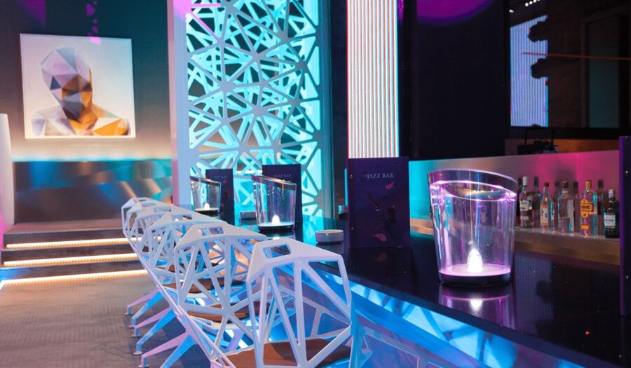 La Cigale Tabarka Otel Dış mekan fotoğraf The bar at the nightclub
